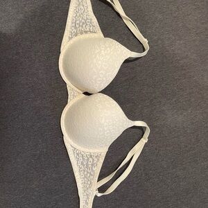 Victoria Secret White leopard Bra Size 34B